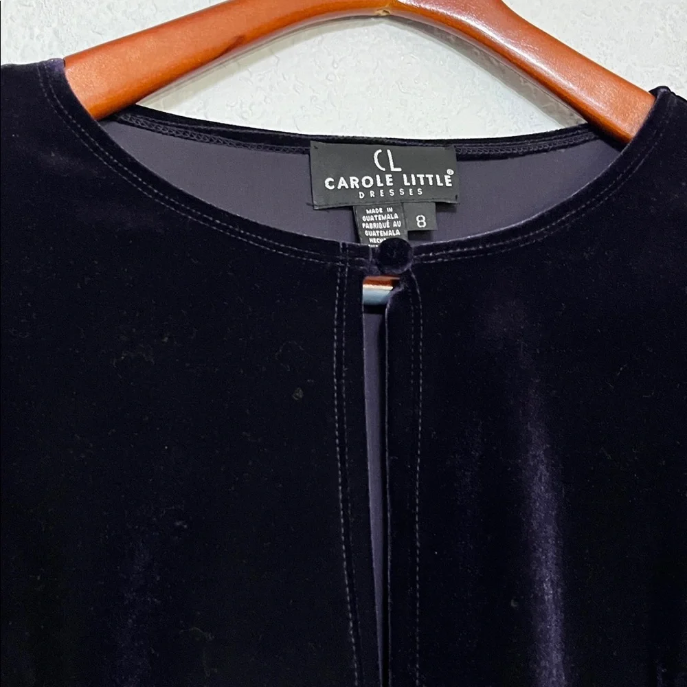 Vintage Carole Little Velvet Cardigan
